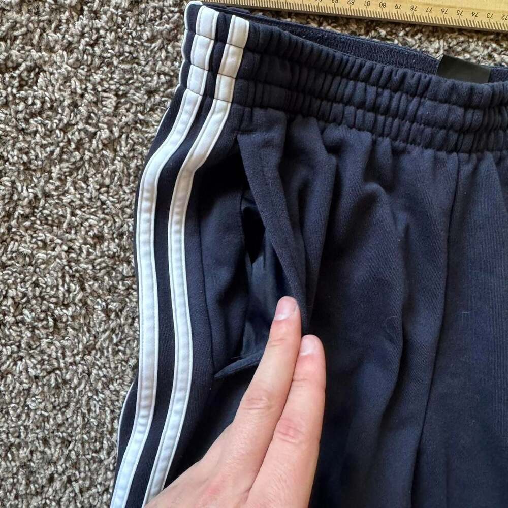 adidas Climalite Tapered Stripe Track Pants - Picture 6 of 8